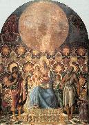Andrea del Castagno Madonna and Child with Saints oil on canvas